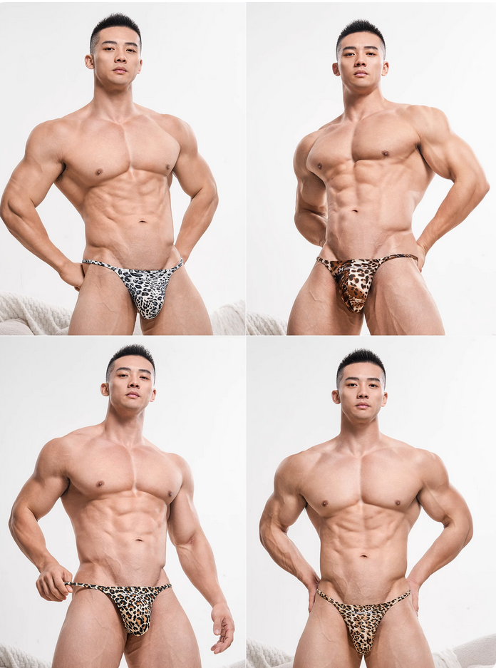 Quần sịp sexy da báo của chàng trai đẹp