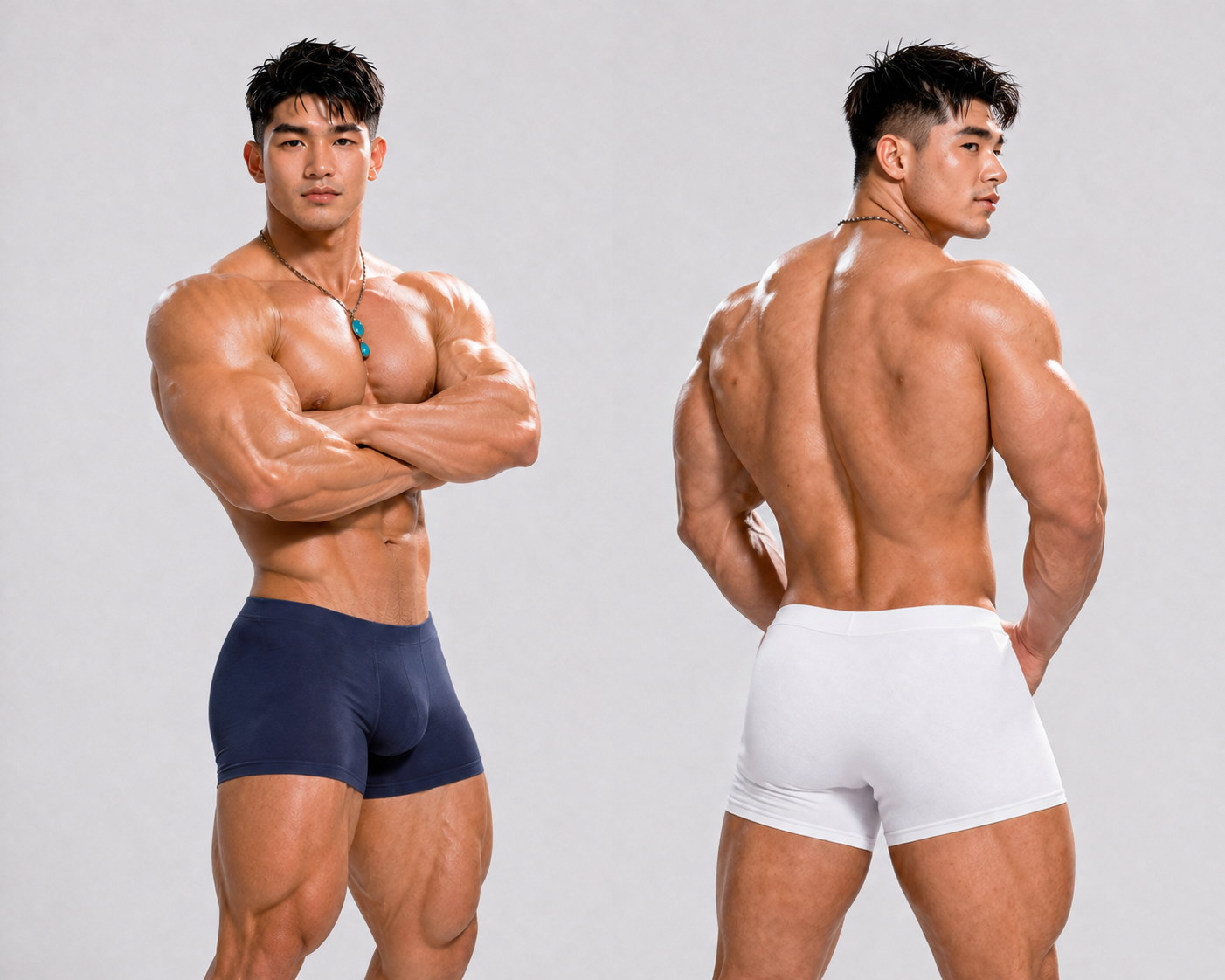quần lót nam boxer vải lụa sữa