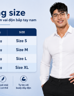 bảng size áo